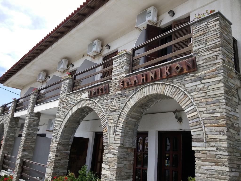 Hotel Hellinikon Ouranoupoli Exteriör bild